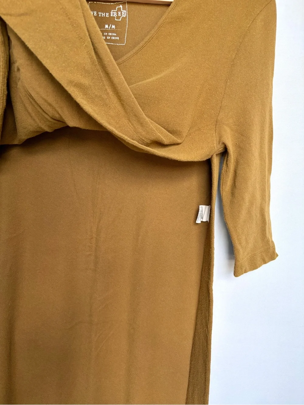 We The Free Free People Women Sz M Lot Of 2 Extreme Side Slit Tunic Top Coverup
